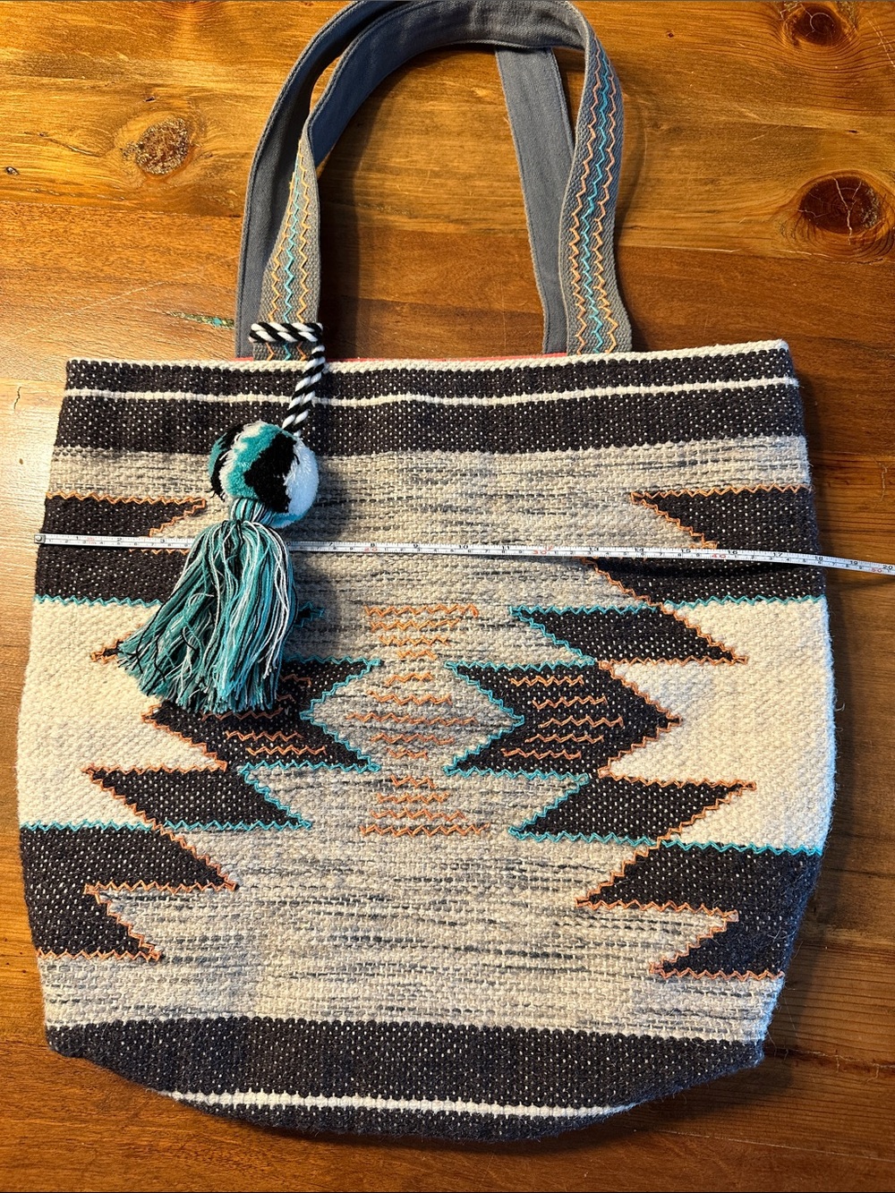 Chloe and Lex southwestern boho tote bag - Picture 2 of 8